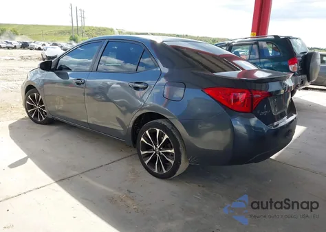2017 Toyota Corolla Se from USA, damaged, VIN 5YFBURHE6HP653807